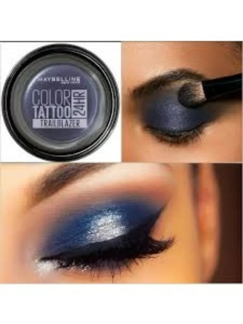 Maybelline New York Color Tattoo 24HR Cream Eyeshadow Trailblazer Navy Blue